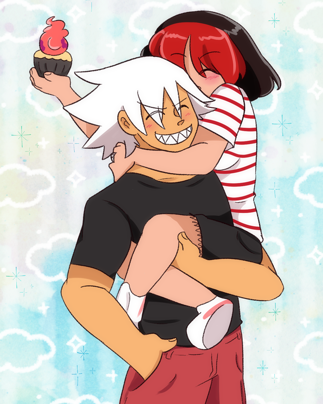 Maka And Soul Hug