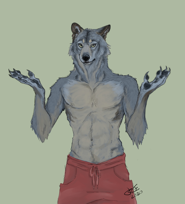 Anthro Wolf Boy Wolf Boy By Pladywolf - Fur Affinity [dot] Net