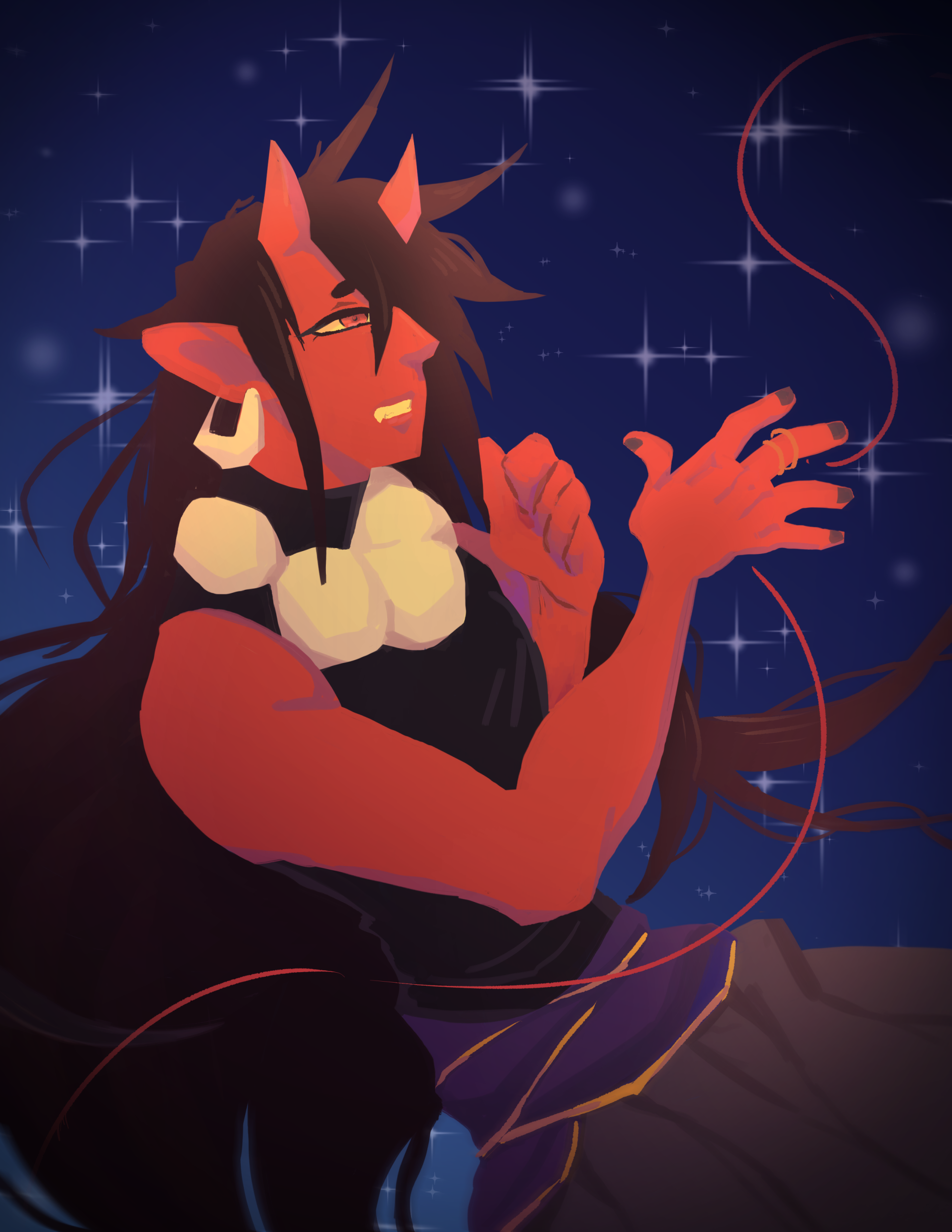Searching for 'red string of fate'