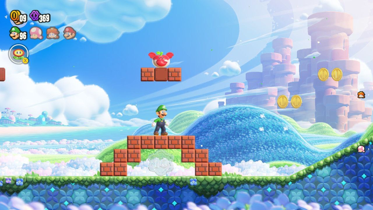 Searching for super mario wonder