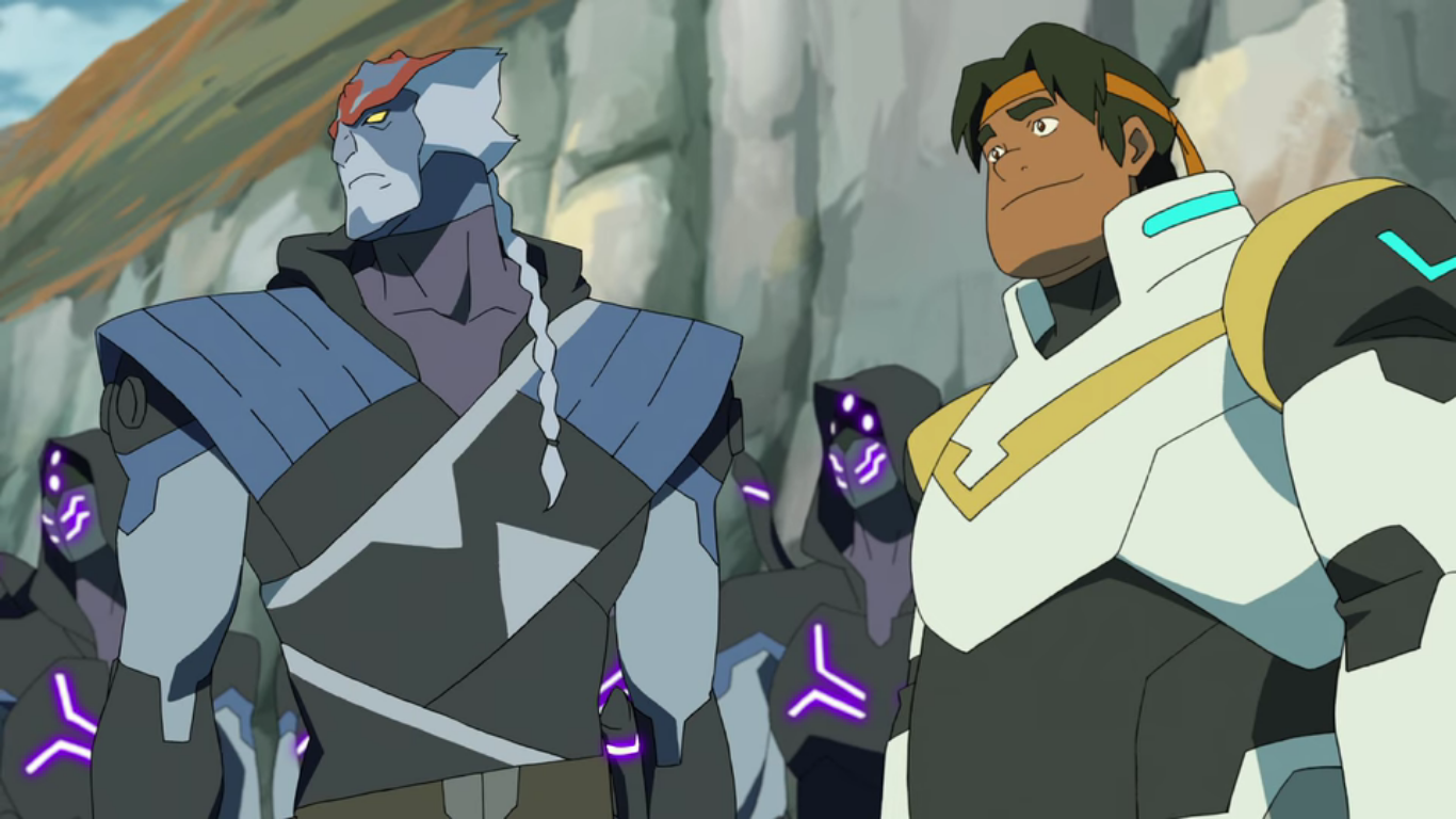 Hunk working with the Blade of Marmora in Changing of the Guard