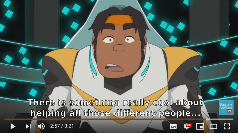 Hunk, in his vlog (continued): "...there's something really cool about helping all those different people"