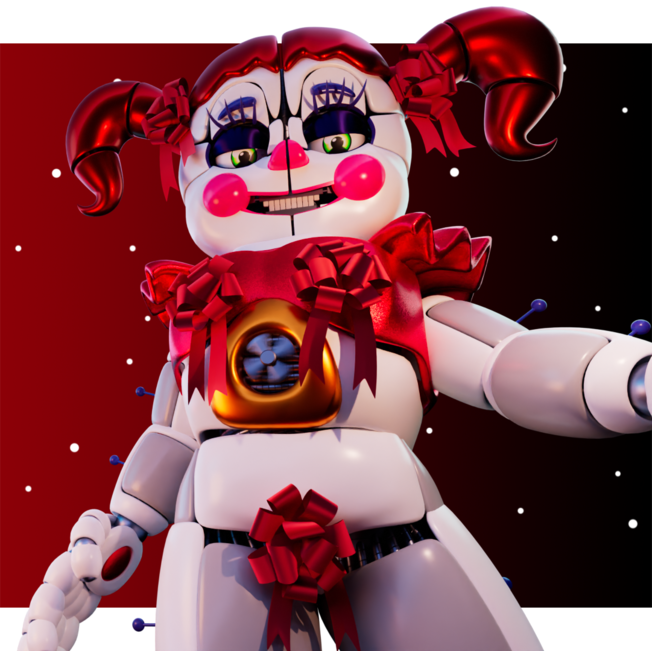 ZXXXarts: (NSFW) Circus Baby's Christmas Gift