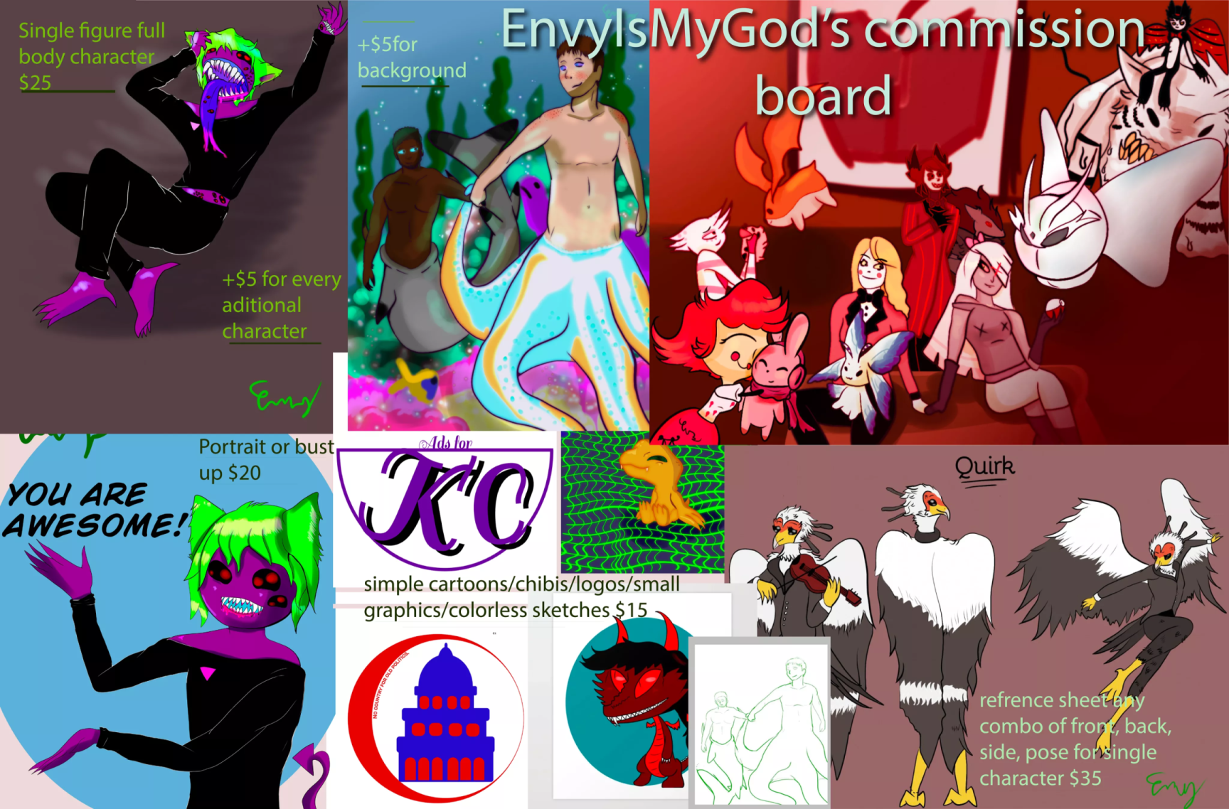 Game NSFW digital commission Photo Art commission Fanart Chibi character  commission D&D anime OC custom artwork dexis-iberica Art & Collectibles  Drawing & Illustration