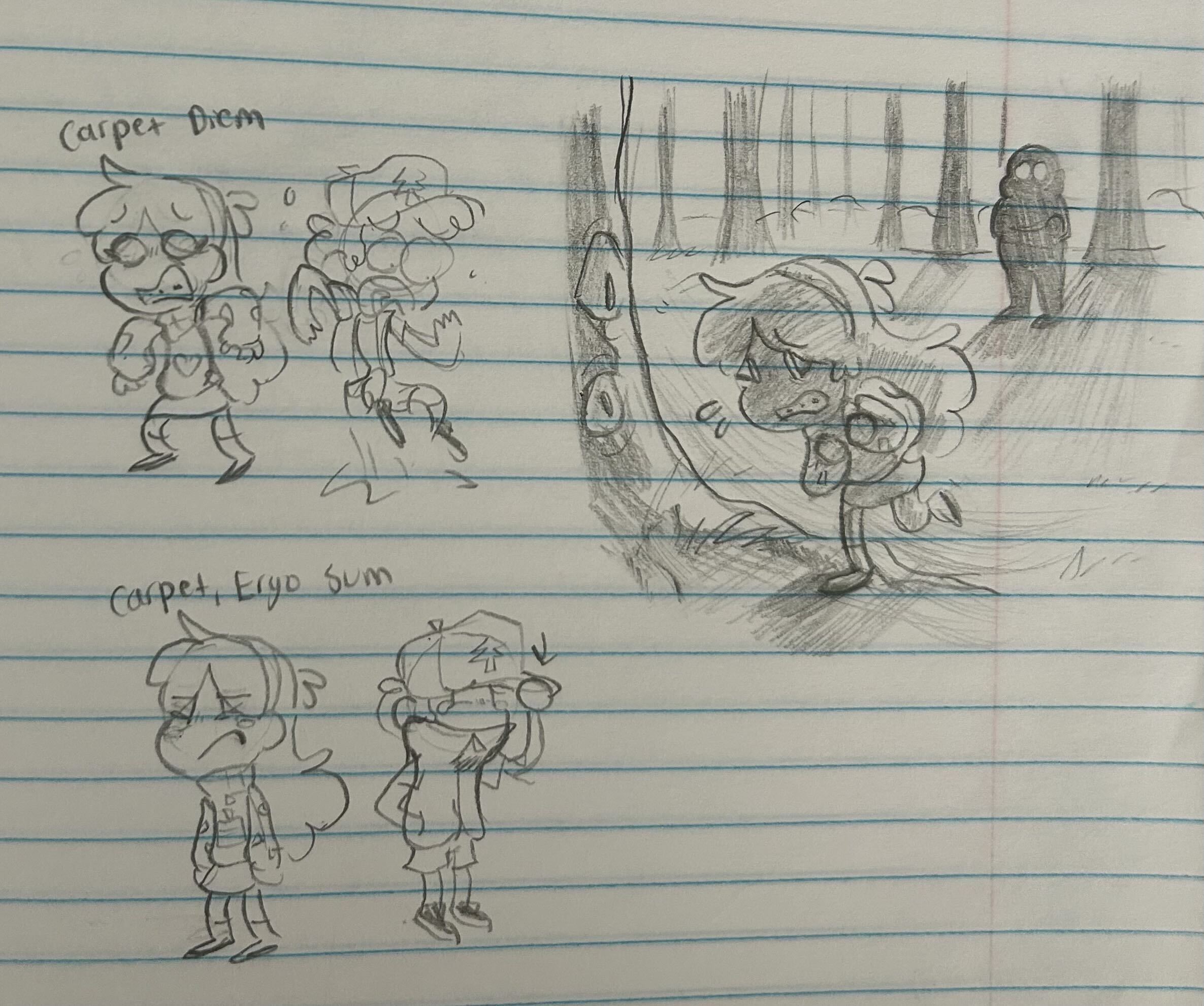 A young man's intense gaze