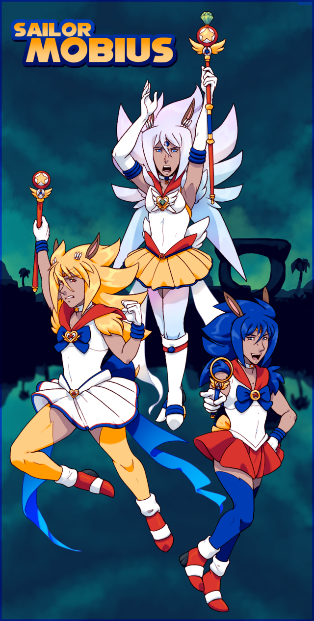 Sonic X Sailor Moon Over
