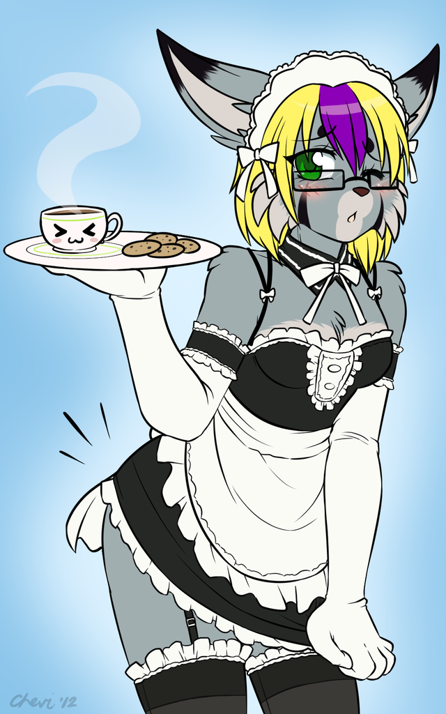 My furry maid. Фурри горничная. Фурри горничные. Фурри в костюме горничной. Фурри в костюме горничной арт
