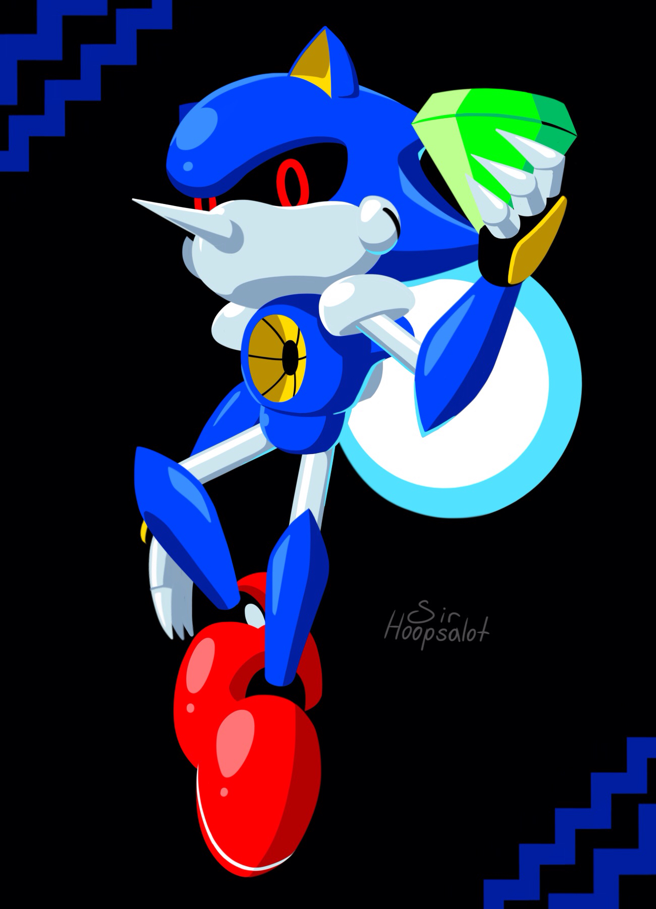 supermetal sonic wallpaper on Searching For Metal Sonic