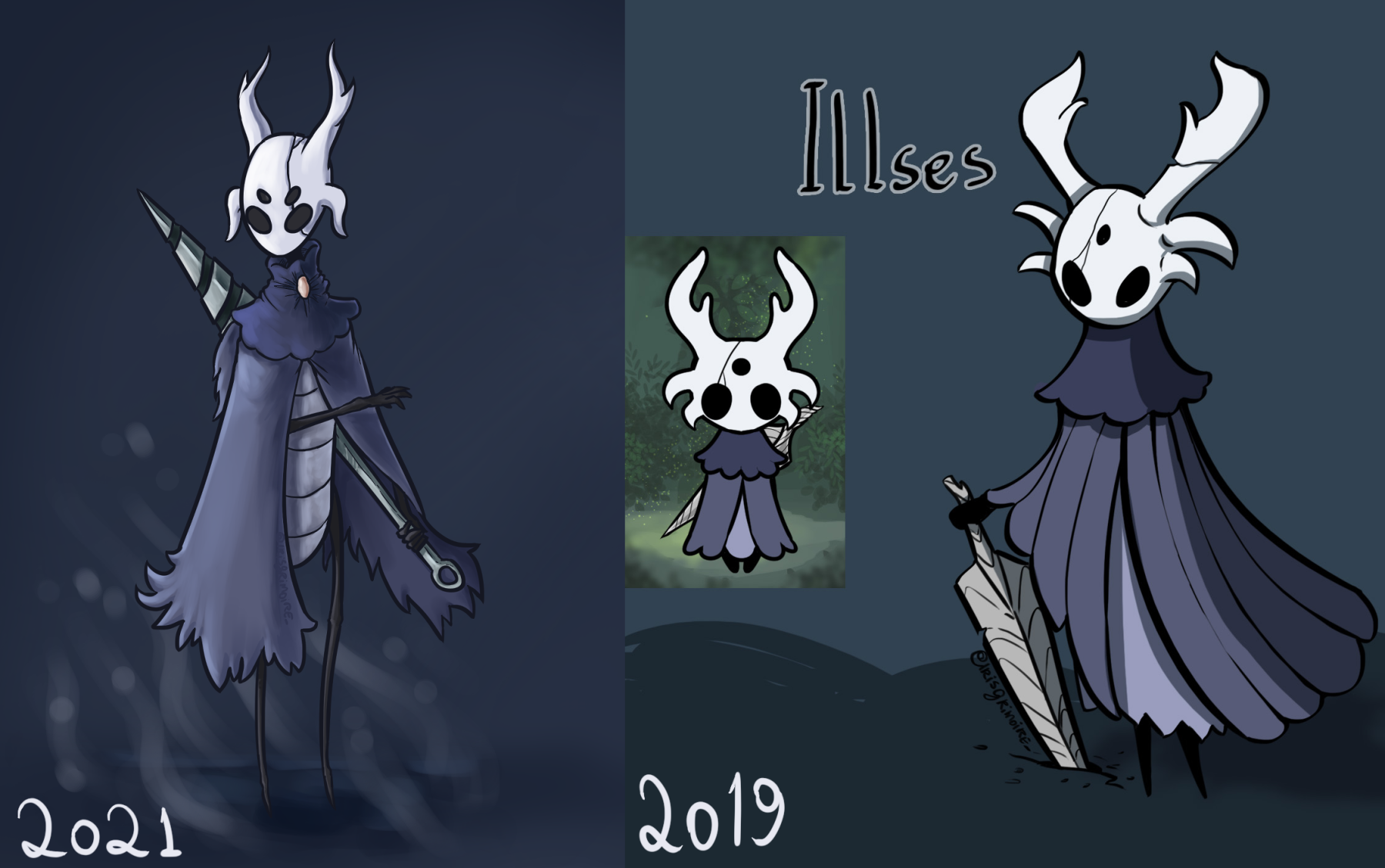 Iris-Codex: Hollow Knight Fan Character - Illses