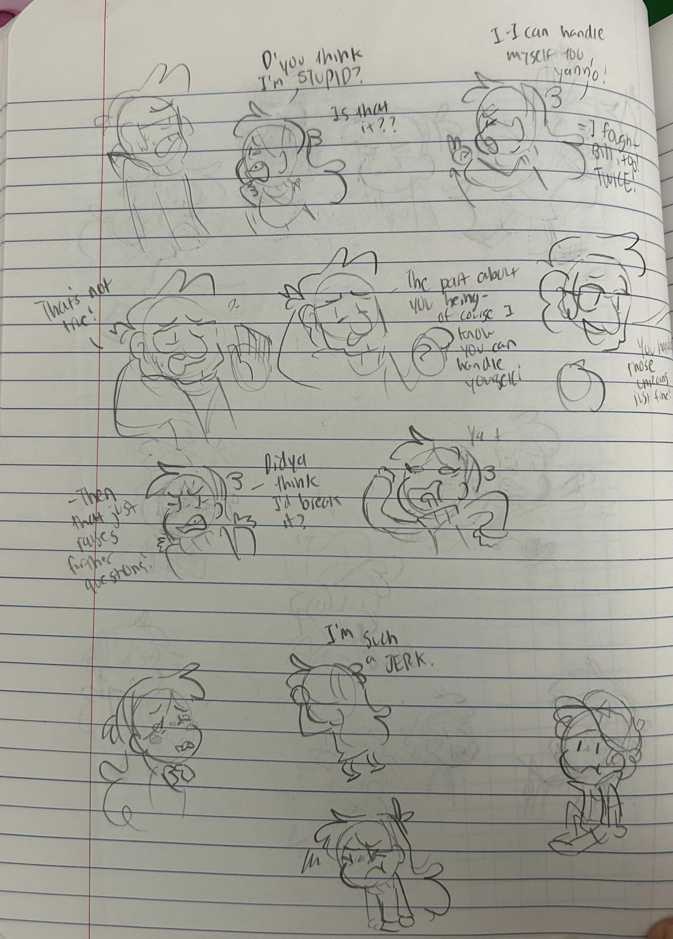 The friends standing united against a mysterious force