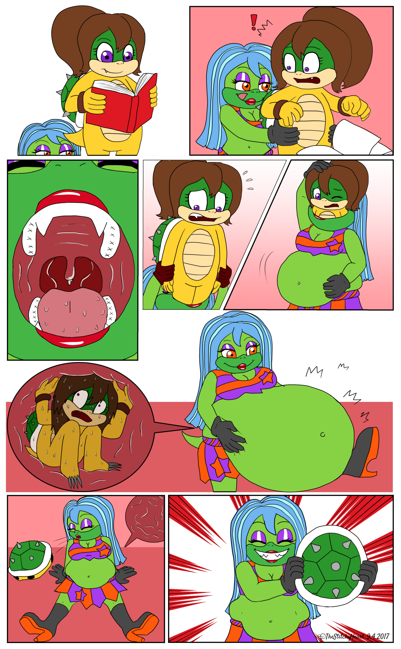 TAGS. swallowedwhole. size. same. pred. tightclothes. eaten. gut. big. swal...