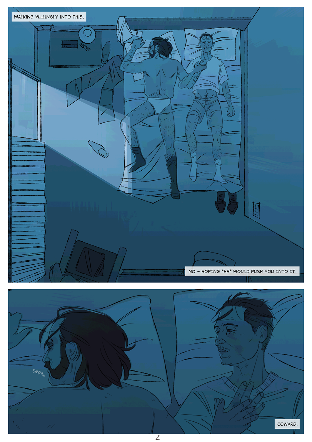 refrigerabo: This time, this place (part 1) - A Disco Elysium fan comic