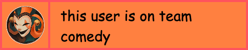 This user is on team comedy