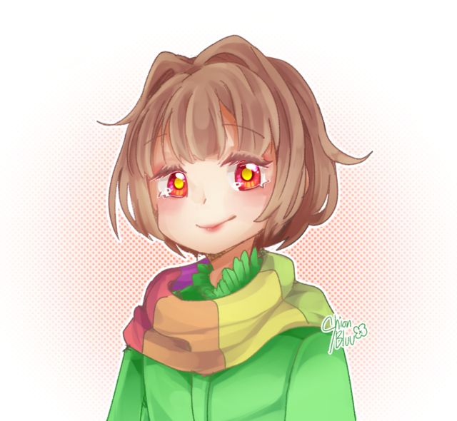 Chara(undertale) smile